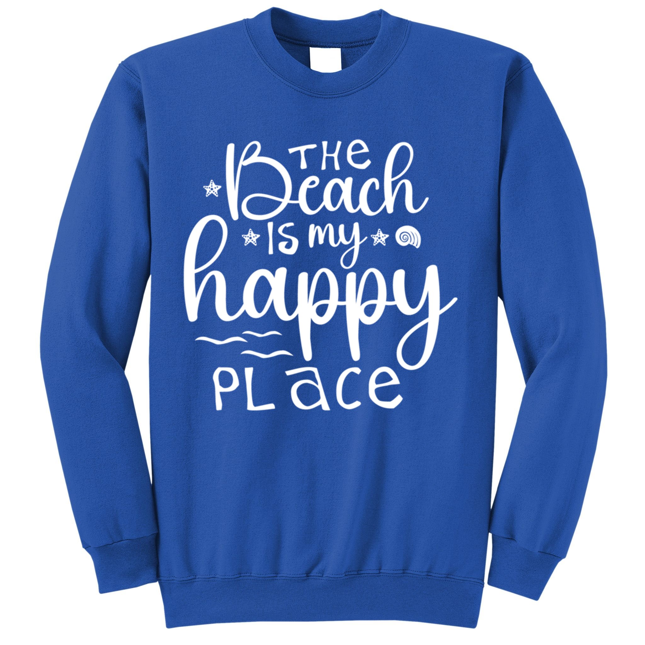 The Beach Is My Happy Place Great Gift Sweatshirt