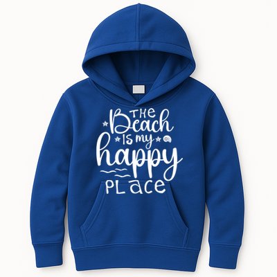 The Beach Is My Happy Place Great Gift Kids Hoodie
