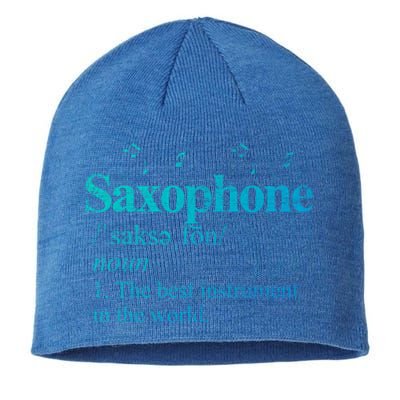 The Best Instrut In The World Saxophone Gift Sustainable Beanie