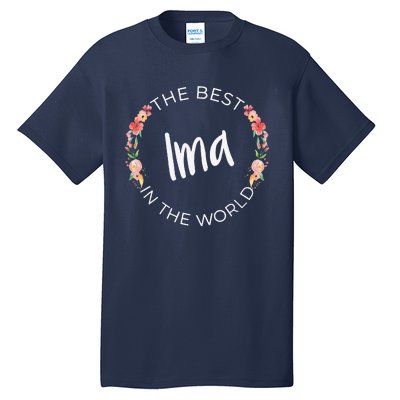 The Best Ima In The World Jewish Mom MotherS Day Tall T-Shirt