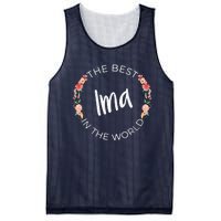 The Best Ima In The World Jewish Mom MotherS Day Mesh Reversible Basketball Jersey Tank