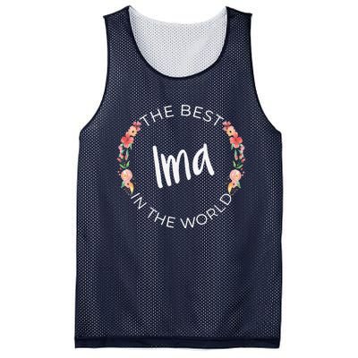 The Best Ima In The World Jewish Mom MotherS Day Mesh Reversible Basketball Jersey Tank