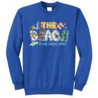 The Beach Is My Happy Place Vacation Summer Gift Sweatshirt