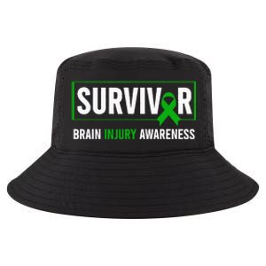 Traumatic Brain Injury Awareness Brain Injury Survivor Cool Comfort Performance Bucket Hat