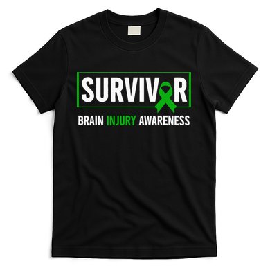 Traumatic Brain Injury Awareness Brain Injury Survivor T-Shirt