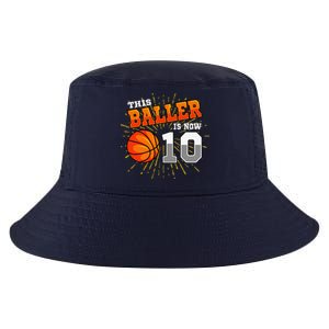 This Baller Is Now 10 Basketball 10th Birthday Party Cool Comfort Performance Bucket Hat