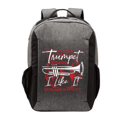 Trumpeter Because I Like It Jazz Musician Trumpet Vector Backpack