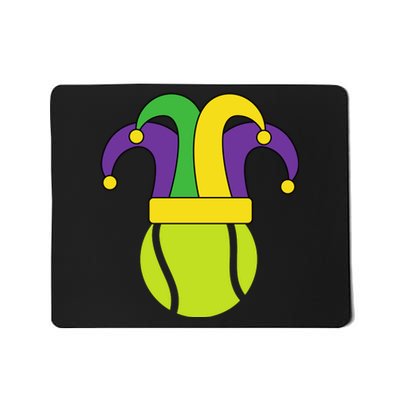 Tennis Ball Jester Mardi Gras Carnival Player Coach Gift Mousepad