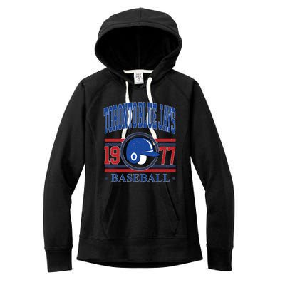 Toronto Blue Jay Baseball Lover Team Support Women's Fleece Hoodie