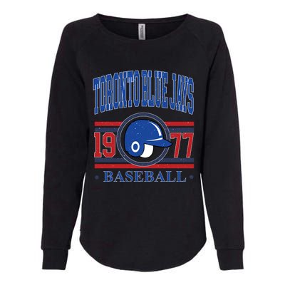 Toronto Blue Jay Baseball Lover Team Support Womens California Wash Sweatshirt