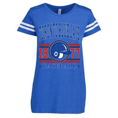 Toronto Blue Jay Baseball Lover Team Support Enza Ladies Jersey Football T-Shirt