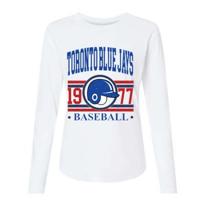 Toronto Blue Jay Baseball Lover Team Support Womens Cotton Relaxed Long Sleeve T-Shirt