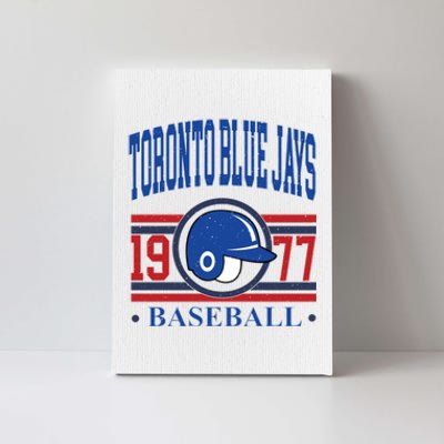 Toronto Blue Jay Baseball Lover Team Support Canvas