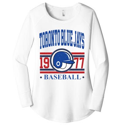 Toronto Blue Jay Baseball Lover Team Support Women's Perfect Tri Tunic Long Sleeve Shirt