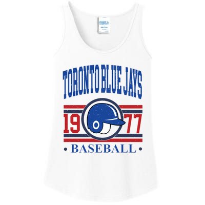 Toronto Blue Jay Baseball Lover Team Support Ladies Essential Tank