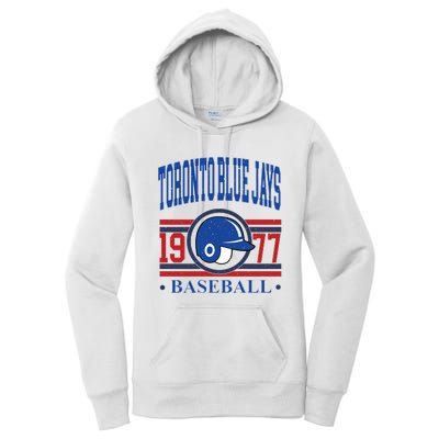 Toronto Blue Jay Baseball Lover Team Support Women's Pullover Hoodie