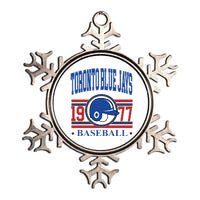 Toronto Blue Jay Baseball Lover Team Support Metallic Star Ornament