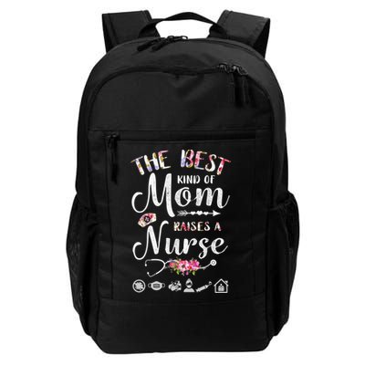 The Best Kind Of Mom Raises A Nurse Meaningful Gift Graphic Oversized Gift Backpack