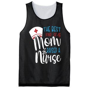 The Best Kind Of Mom Raised A Nurse Mesh Reversible Basketball Jersey Tank