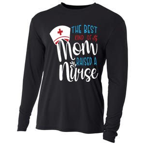 The Best Kind Of Mom Raised A Nurse Cooling Performance Long Sleeve Crew