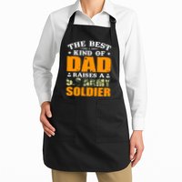 The Best Kind Of Dad Raised A U.S Army Soldier Apron