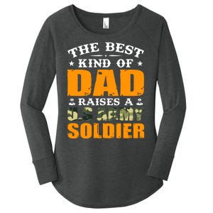 The Best Kind Of Dad Raised A U.S Army Soldier Women's Perfect Tri Tunic Long Sleeve Shirt