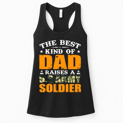 The Best Kind Of Dad Raised A U.S Army Soldier Womens Tank Top