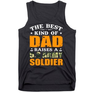 The Best Kind Of Dad Raised A U.S Army Soldier Tank Top