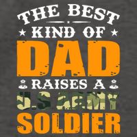 The Best Kind Of Dad Raised A U.S Army Soldier Vector Backpack