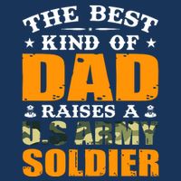 The Best Kind Of Dad Raised A U.S Army Soldier Infant Baby Jersey Bodysuit