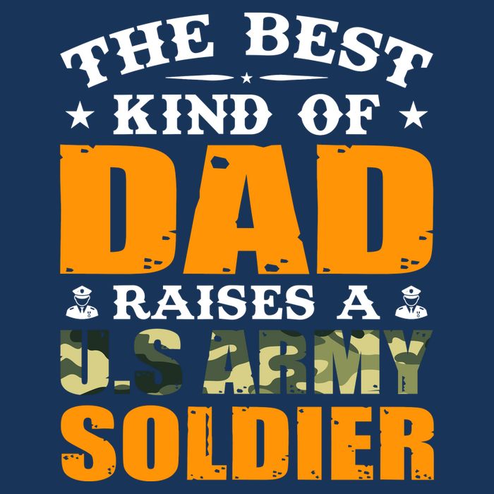 The Best Kind Of Dad Raised A U.S Army Soldier Infant Baby Jersey Bodysuit