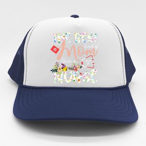 The Best Kind Of Mom Raises A Nurse Mother's Day Gift Trucker Hat