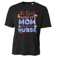 The Best Kind Of Mom Raises A Nurse Mother's Day Cooling Performance Crew T-Shirt