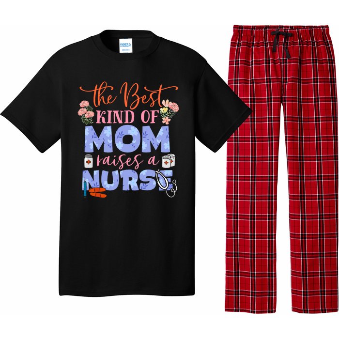 The Best Kind Of Mom Raises A Nurse Mother's Day Pajama Set