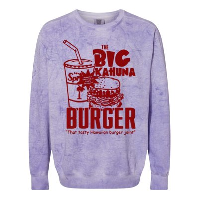 The Big Kahuna Burger Colorblast Crewneck Sweatshirt