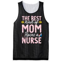 The Best Kind Of Mom Raises A Nurse Mother's Day Flower Mesh Reversible Basketball Jersey Tank