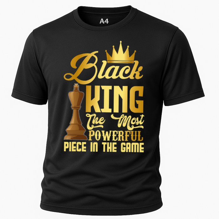 The Black King Is The Strongest Figure In The Game Chess Cooling Performance Crew T-Shirt