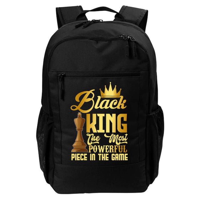 The Black King Is The Strongest Figure In The Game Chess Backpack