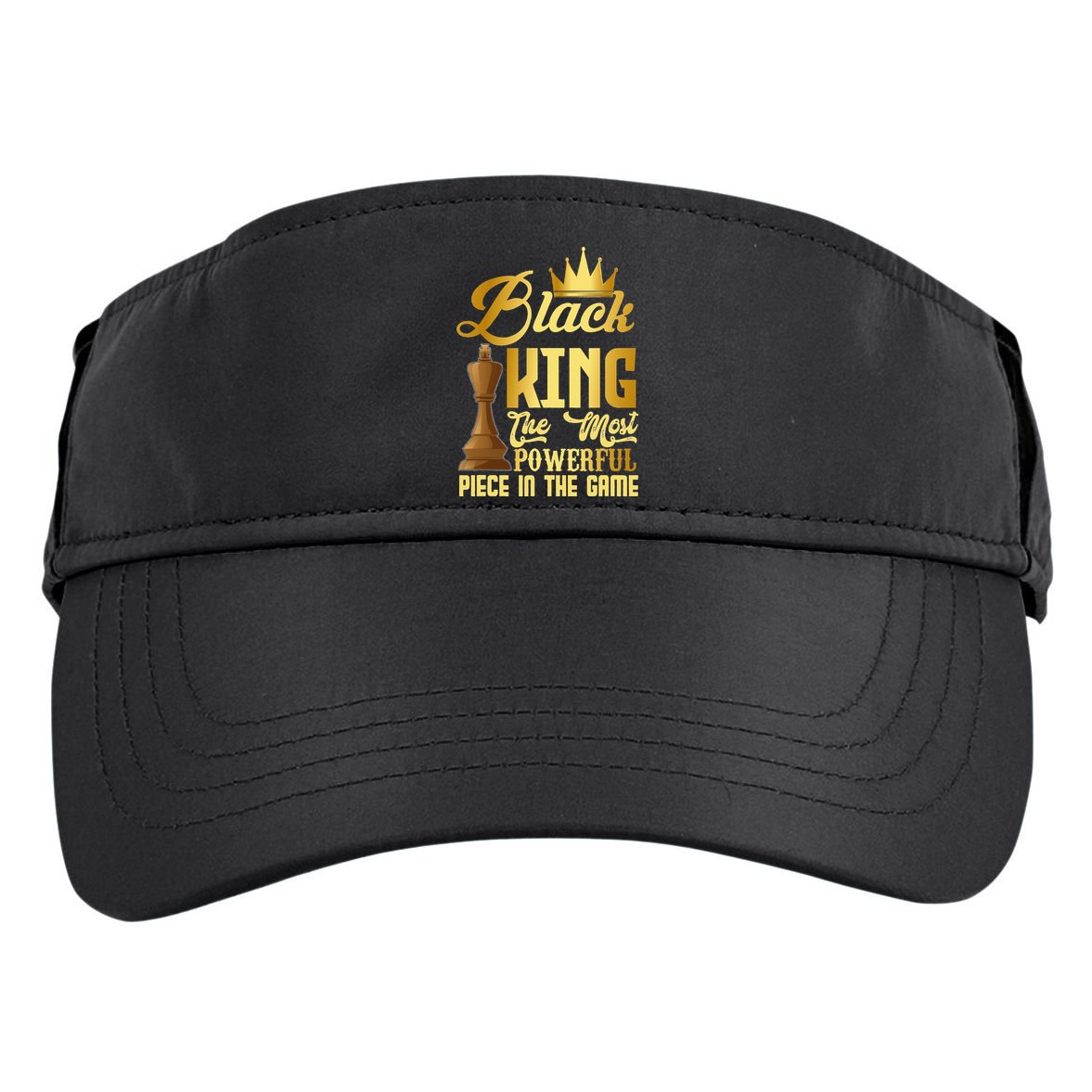 The Black King Is The Strongest Figure In The Game Chess Adult Drive Performance Visor