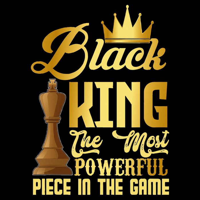 The Black King Is The Strongest Figure In The Game Chess Baby Bodysuit