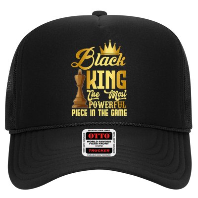 The Black King Is The Strongest Figure In The Game Chess Hat