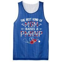 The Best Kind Of Mom Raises A Pmhnp Nurse Mothers Day Floral Cute Gift Mesh Reversible Basketball Jersey Tank