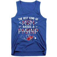 The Best Kind Of Mom Raises A Pmhnp Nurse Mothers Day Floral Cute Gift Tank Top