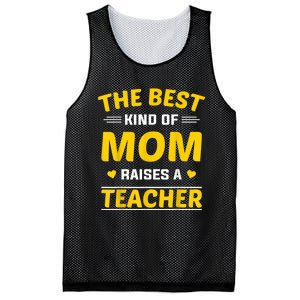 The Best Kind Of Mom Raises A Teacher Mesh Reversible Basketball Jersey Tank