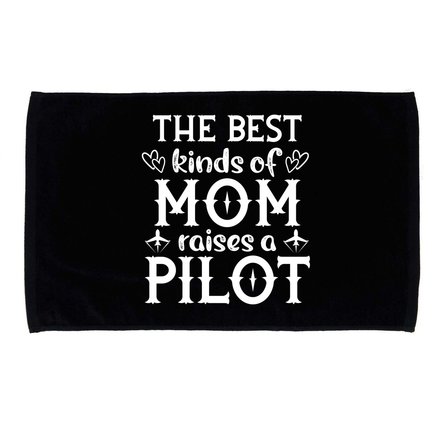 The Best Kinds Of Mom Raises A Pilot Gift Microfiber Hand Towel