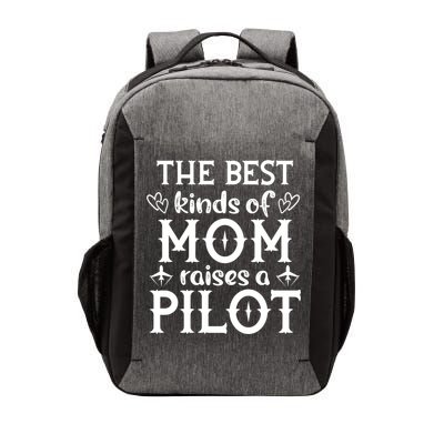 The Best Kinds Of Mom Raises A Pilot Gift Vector Backpack