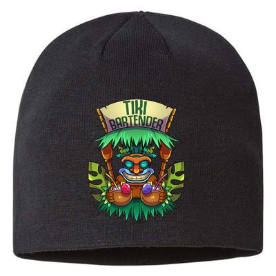 Tiki Bartender Kahuna Tropical Drinks Cocktails Luao Party Sustainable Beanie