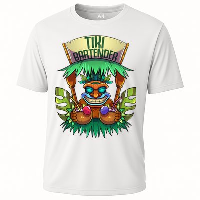 Tiki Bartender Kahuna Tropical Drinks Cocktails Luao Party Performance Shirt