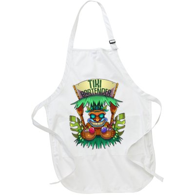 Tiki Bartender Kahuna Tropical Drinks Cocktails Luao Party Apron
