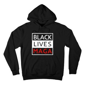 Trump Black Lives Maga Hoodie